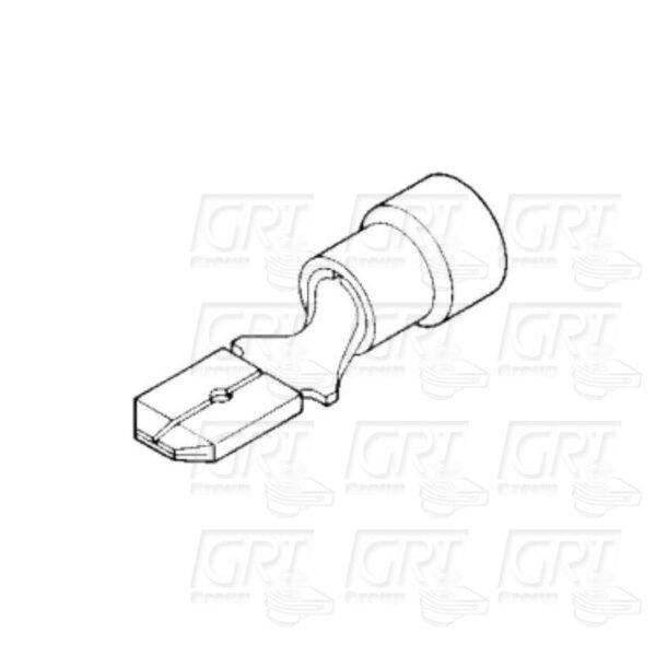 Kabel papučice - stopice sa izolacijom 6.3mm - Image 3