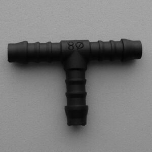T račva razdelnik - spojnica za creva 8mm (PVC)