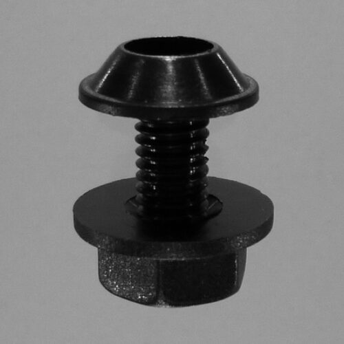 Plastčni vijak + navrtka M6x13mm