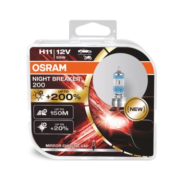 Osram NIGHT BREAKER 200 H11 - Duobox