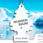 jelkica za auto wunder baum artic white