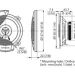 Kenwood KFC-S1366 keenwood zvucnici za auto