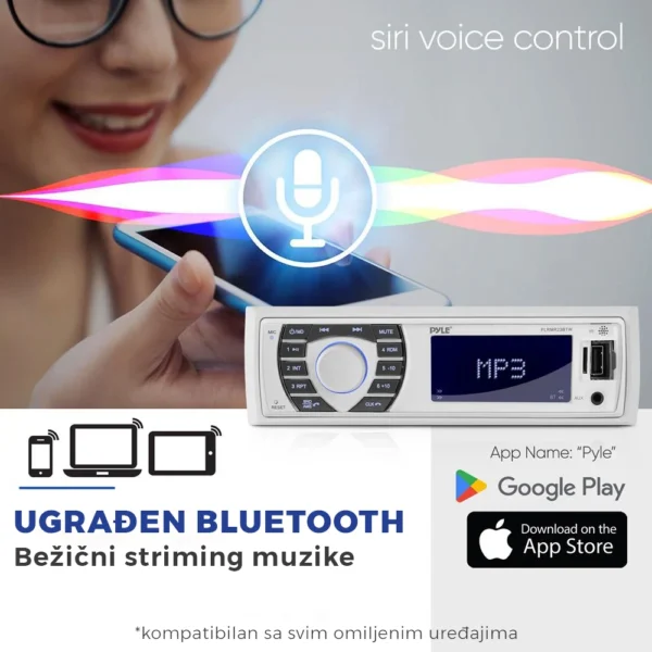 Pyle Marine Bluetooth MP3 Radio Receiver grt group