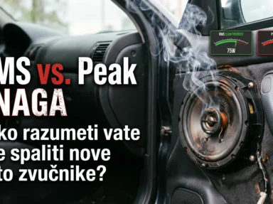 RMS vs. Peak snaga: Kako razumeti vate i ne spaliti nove auto zvučnike?
