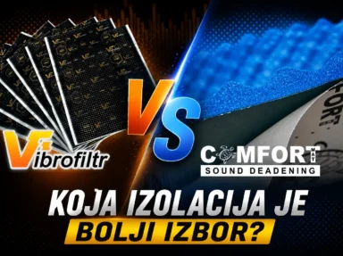Comfort Mat vs Vibrofiltr – Koja Auto Izolacija je Prava za Vas