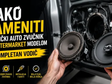Zamena auto zvučnika: Kompletan vodič za ugradnju